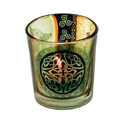 Celtic Knot tea light holder